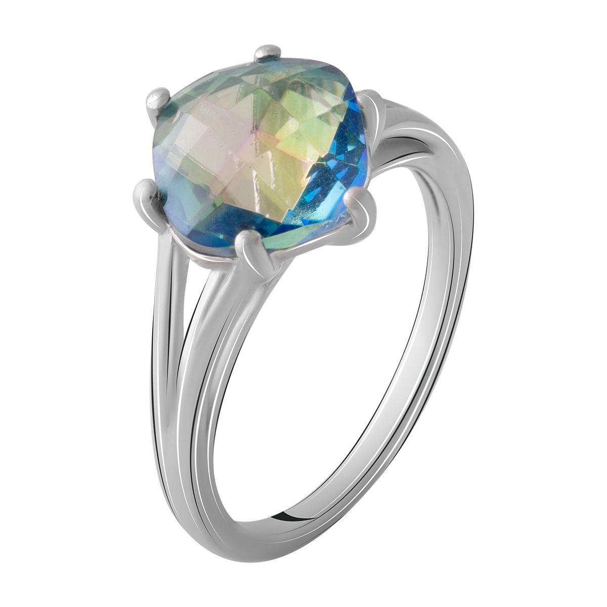 

Срібна каблучка з топазом 3.138ct (2068037) різнокольорові кольору