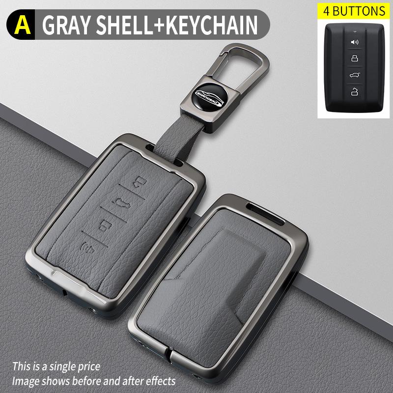 Compatible with Tank A Model Elephant Gray Car Key Shell