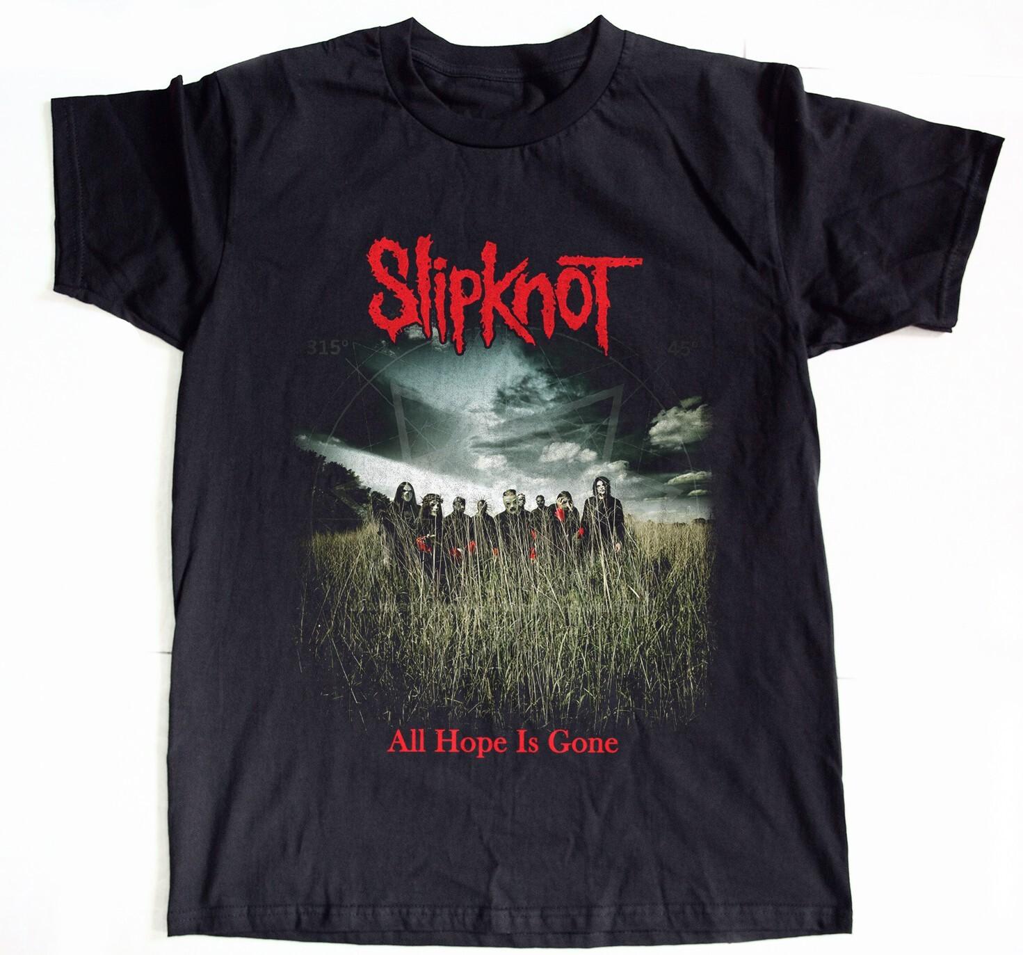 Slipknot All Hope Is Gone Black Unisex T-shirt Size S-5XL XXXXL