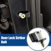 ACROPIX Door Lock Striker Bolt Assembly Replacement Fit for Ford F-150 F-250 F-350 1984-1996 NO. E9AZ 5422008-A - Pack of 2 Black