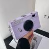 Camera Shape Crossbody Mobile Phone Bag Ladies Girls Casual Handbag And Purse Cute Creative Fun Bag Versatile Chain Shoulder Bag