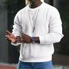 Men S Long Sleeve Crew Neck Loose Fit Casual Knit Sweater