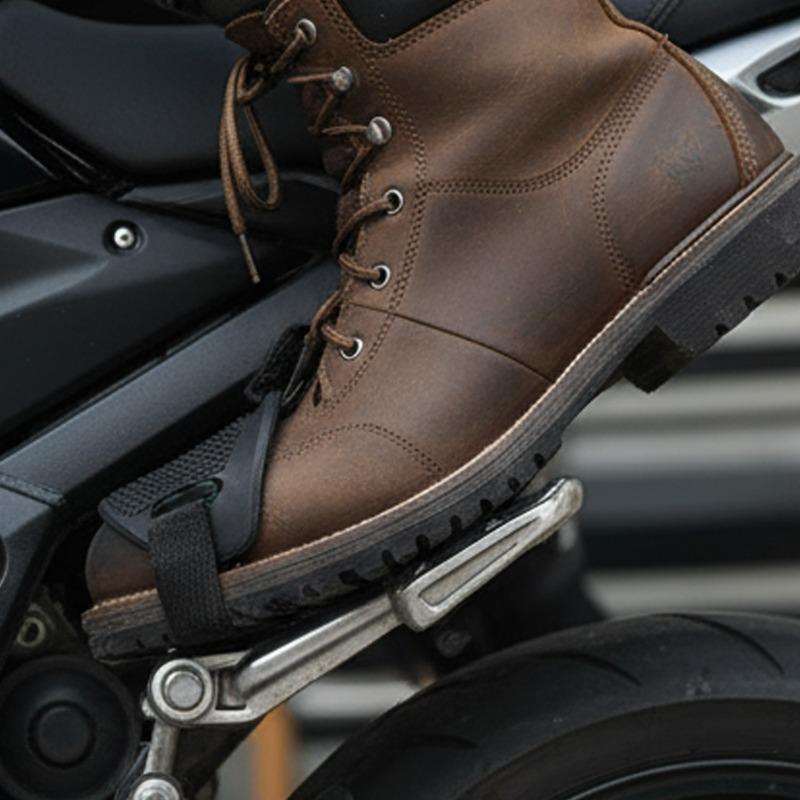 Cover Protector Universal Motorcycle Gear Shift Pad Waterproof Anti-Slip Shoe Men for Harley Honda Yamaha Riding Accessories