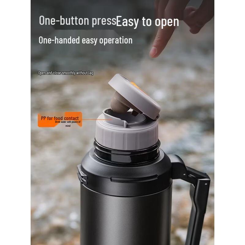 SUPOR 2L Stainless Steel Portable Vacuum Flask