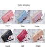 Women's Long-Style Wallet 2023: Double Zipper, Large Capacity Phone Bag & Card Holder, Korean Casual Design.
