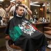Wasserdichte Friseursalon-Schneideumhang Barber-Wickel Friseur-Tuch Kittel Haarstylist