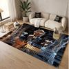 Custom Rug Harley-Davidson Pattern Print Name Text Soft Non‑Slip Floor Carpet for Home Indoor Decoration