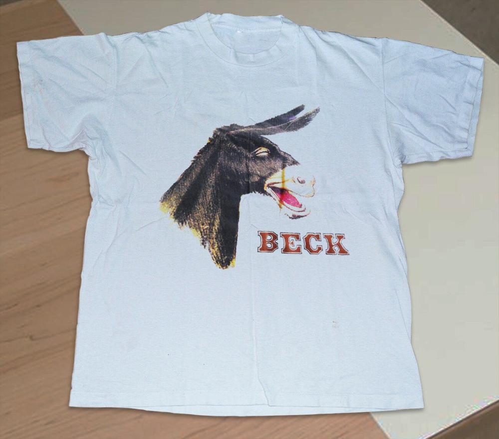 

Beck Hansen Odelay Tour Devil Haircut White Cotton All size tshirt NA1261 Unisex T-Shirt XXXXL