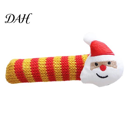 Knitted Santa Claus Door Knob Protectors Christmas Doorknob Covers, Reindeer Decor, Anti?Slip Protector Sleeves, Soft Plush Handle Sleeves