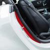 Real Soft Carbon Fiber Sticker For Ford Mustang GT 2024 2025 LHD RHD Car Door Inner Frame Decor Interior Trim Accessories