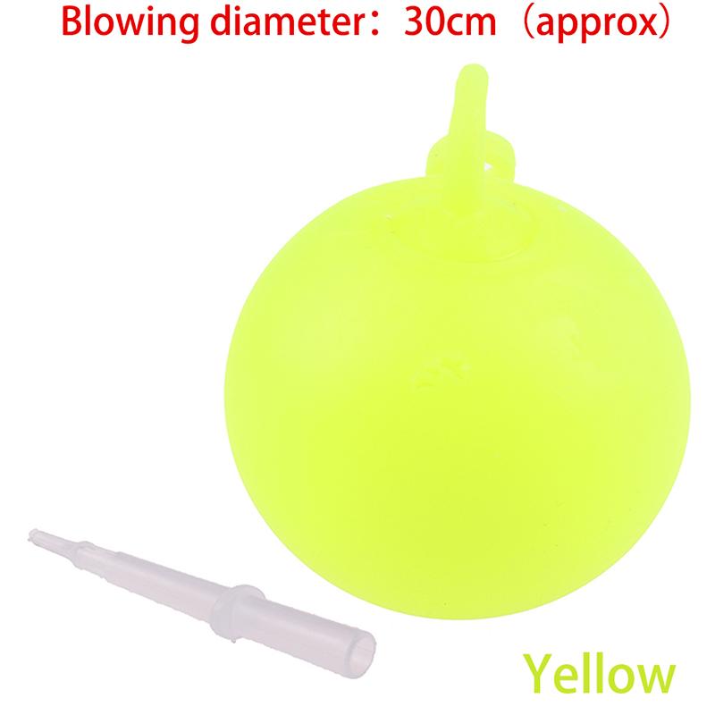 Can Blow 30Cm Kid Bubble Ball Balloon Indoor Outdoor Inflatable Ball Balloon Toy