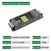 Ultra-thin LED Silent Power Supply, Black Obsidian, 60W-400W, 12V/24V/48V
