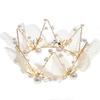 Original Valentine's Day Flower Bouquet Gauze Crown Birthday Cake Decoration Beautiful Party Dress Up Plug-in Gift LS