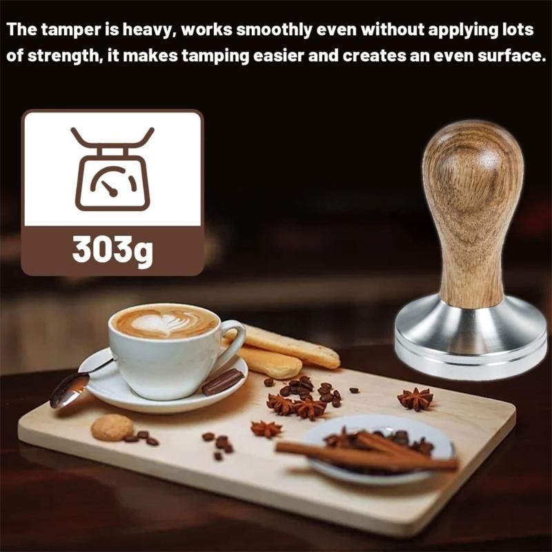 

Silicone Coffee Tamper Mat Stainless Steel Coffee Powder Tamper for Coffee Lover China Mainland