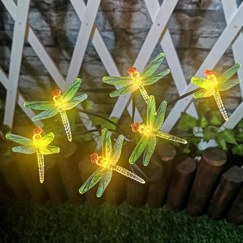Solar Butterfly Outdoor Garden Lights - Colorful Decorative Landscape Lighting for Villa, Courtyard, and Homestay Festivals