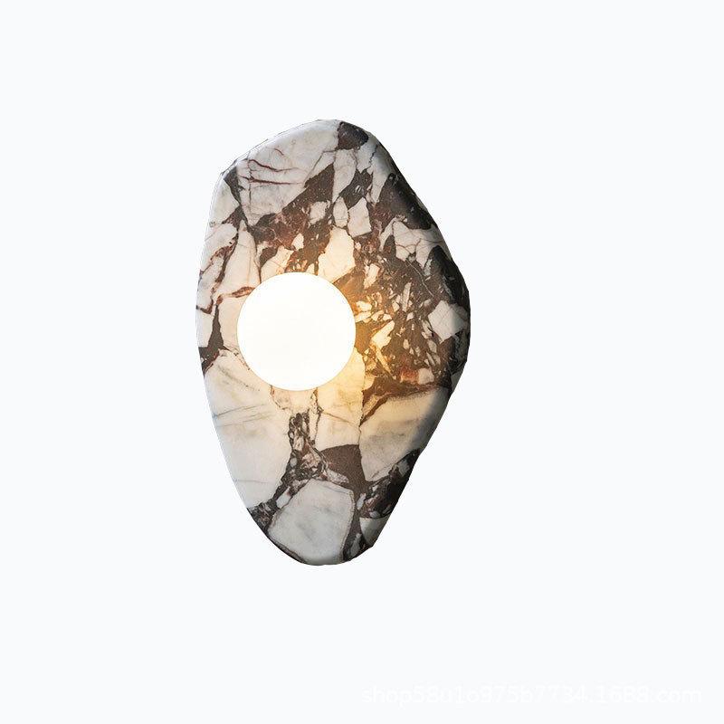 Nordic Minimalist Marble Wall Lamp for Living Room, Bedroom, or Hotel