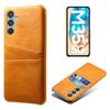 For Samsung Galaxy M35 5G Case Dual Card Slots PU Leather+Hard PC Phone Cover