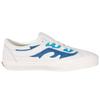 Vans Bold Ni Flamethrower Synthetic Leather Low-Top Skate Shoes Unisex sneaker White Blue VN0A4UVR2OX