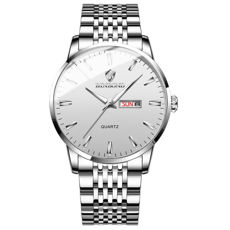2024 Mens Watches Top Brand Luxury Business Men Watch Waterproof Male Clock Man Quartz Wristwatches Auto Date Week