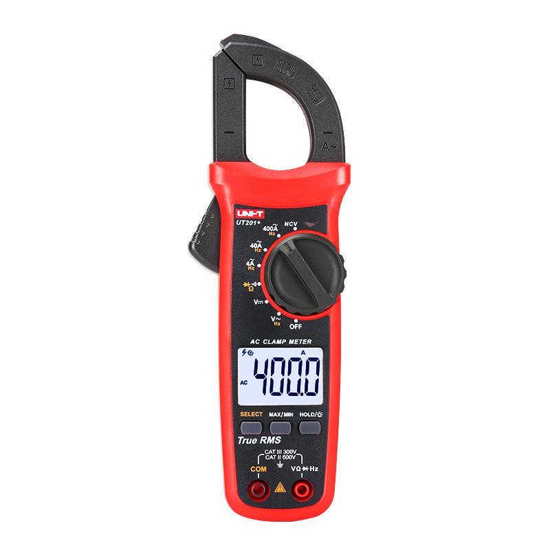 Uni-T UT204 High-Precision Digital Clamp Meter for Electricians - AC/DC Multimeter with Digital Display