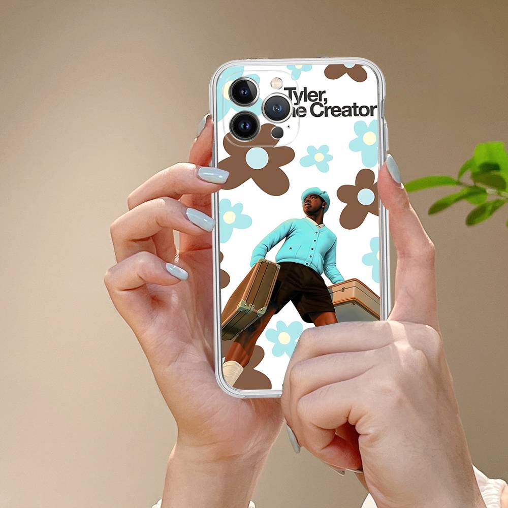 T-Tylers The Creator Rapper Phone Case For IPhone 17 16 15 Plus 14 13 Mini 12 11 Pro Max Soft Shell Cover