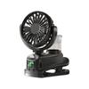 Practical Small Desktop Fan Clip On Fan Office Fan 4 Speed Setting Air Cooling Fan ABS Texture Suitable for Cooling