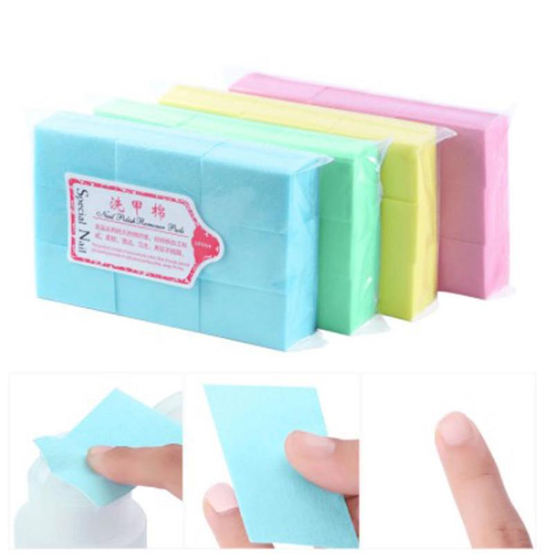 630 Pcs Acrylic Uv Gel Tips Cotton Nail Polish Remover Cleaner Wipes Lint Free