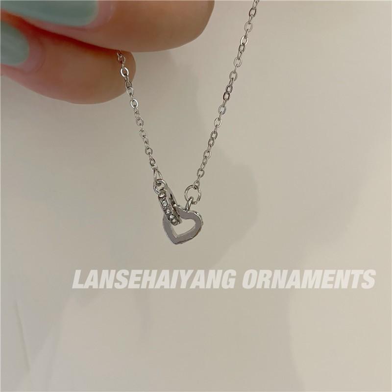 Tide Thin Chain Pendant, High-End Sense Collarbone Chain, Femininity, Versatile Fashion, Niche Design Necklace