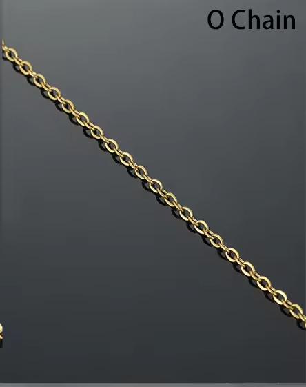 Personalized Custom Stainless Steel English Letter Name Collarbone Chain 18K Gold Plated Pendant Jewelry Drop Shipping Shopify