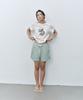 Haipeogeullipeu Moss Wave Shorts