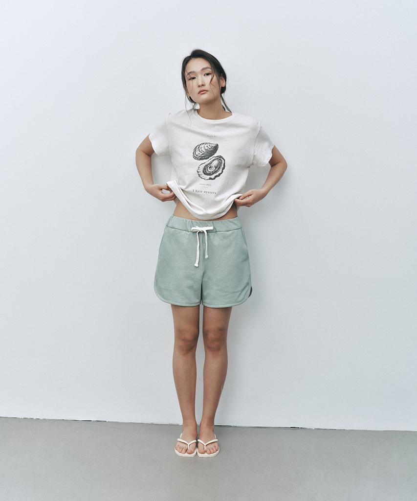 Haipeogeullipeu Moss Wave Shorts