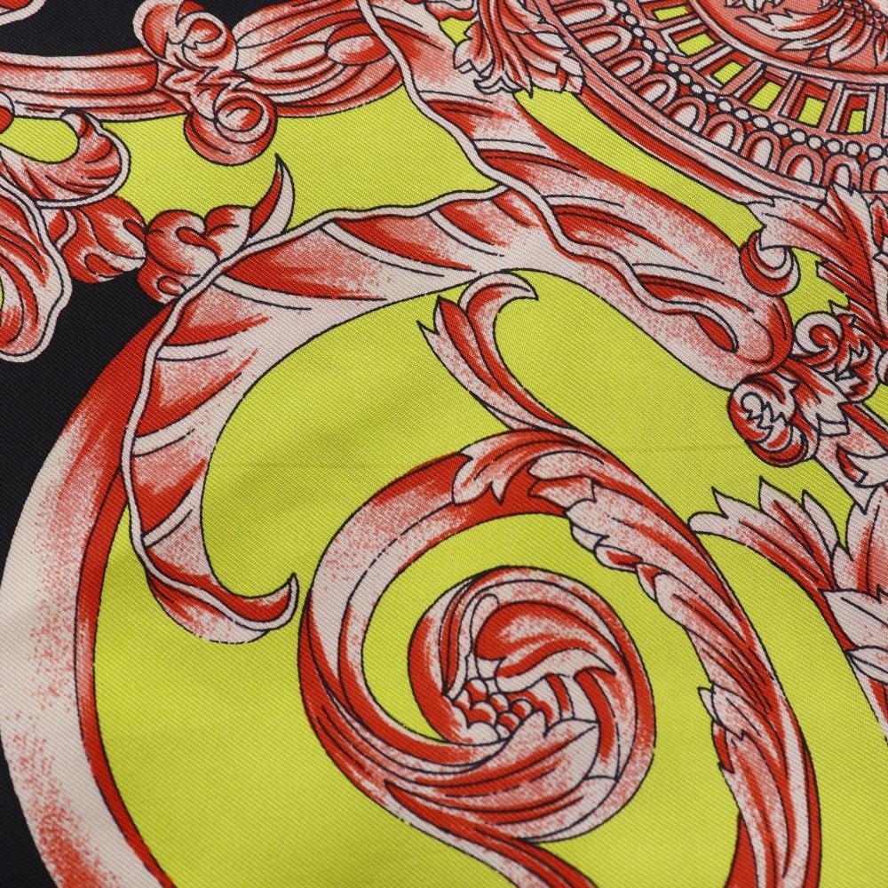 VERSACE Medusa Other tops No sleeve black/multicolor silk Women Used