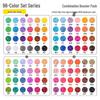 Small Bead Refill Pack: Fusion 2.6mm High Quality Beads, COCO House, 221 Colors Full Set.