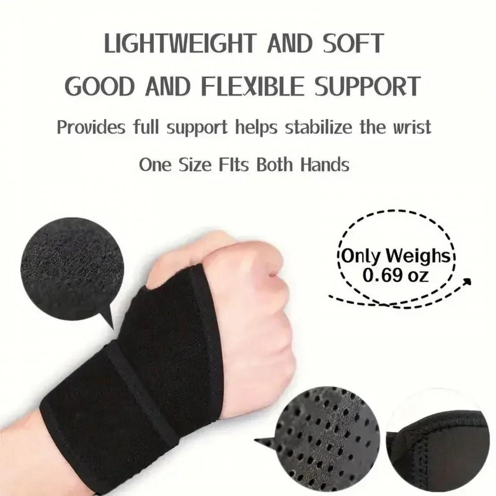 1PC Adjustable Wrist Brace Perfect Tendinitis Pain Relief Sports Wrist Brace - Breathable - Relief for Wrist Pain, Sprains