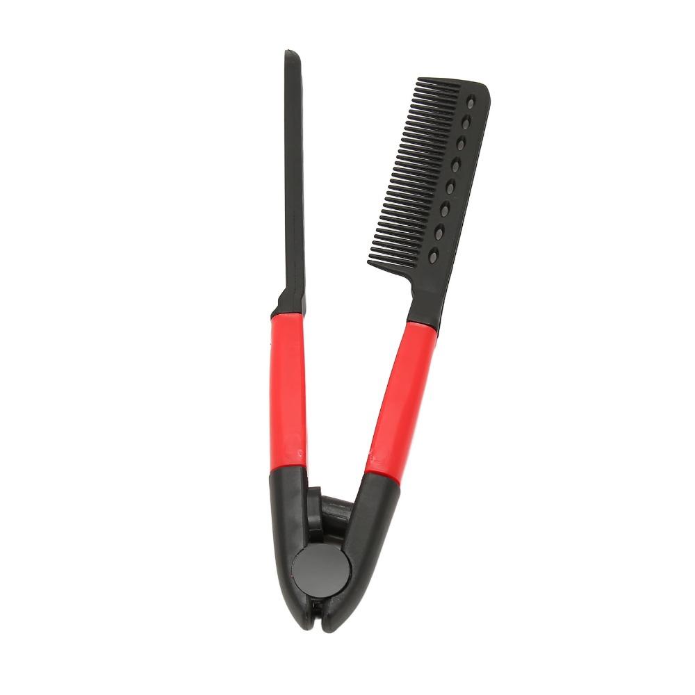 High Temperature Avoid V Shaped Hair Comb Portable Styling Hair Comb  For Knotty Hair