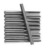 10pcs 3.175mm End Mill CNC Milling Cutter Cutting Tools Double Straight Flutes