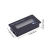 Dc 12V-72V Car Battery Gauge Lithium Battery Capacity Meter Tester Front On/Off Button Battery Capacity Meter Indicator