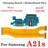 USB charging port main mother board flex cable for Samsung a21s a217f A30s a307f A32 4G a325f a325m A33 5G a236b a70s a707f