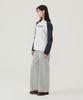 COVERNAT WOMAN Cooper Logo Raglan Long Sleeve Cream