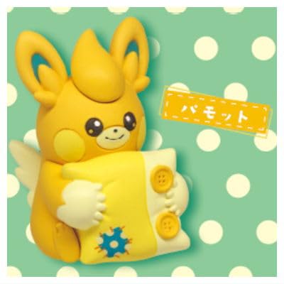 

Pokemon at Relaxation Mascot 4 Gacha Gacha Capsule Toy домой! [1. Памот] (один предмет)