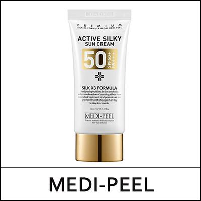 [ΜΕΔΙ] (jh1) Ενεργή Μεταξένια Αντηλιακή Κρέμα 50ml / (bo)