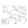 95510724700 Manguera de Respiro del Cigüeñal Sistema de Emisiones del Motor Para Porsche Cayenne 958 3.6L V6 2011-2018