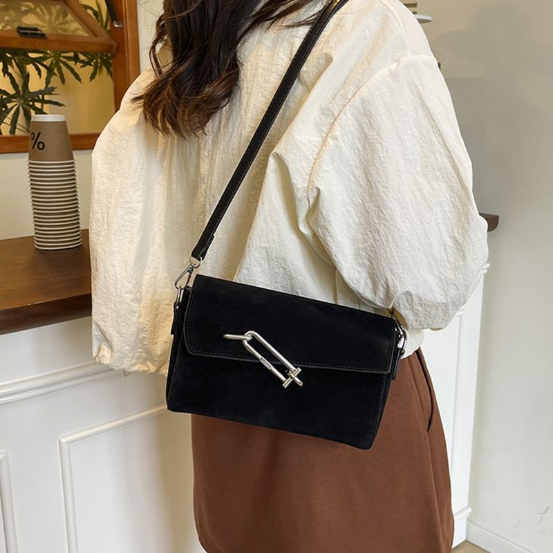 Yogodlns Lässige Umhängetasche für Pendler, Großes Fassungsvermögen, Minimalistische Ledergeldbörse, Damenmode, Kleine Schultertasche