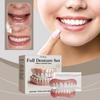 Oralhoe Denture Finishing Kit Cosmetic Dental Sets Gap Finishing Enhancement Smile Kit