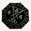 Enchanted Moon Phase Symbol - Mystical Decor for Your SpaceUmbrella, Portable 3-Fold Umbrella for Men & Women,Christmas Gift ES332