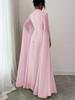 Autumn Formal Puff Sleeve Cardigan Dress - Luxurious Princess Style