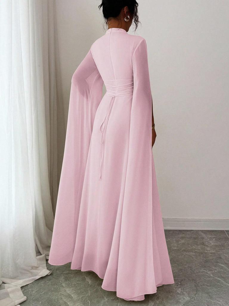 Autumn Formal Puff Sleeve Cardigan Dress - Luxurious Princess Style