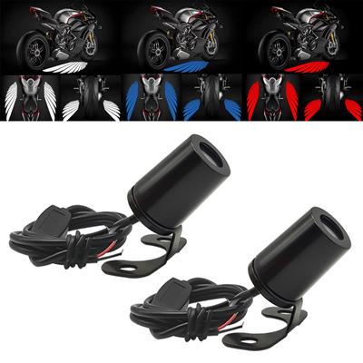 Universally Motorcycle Welcome Lights LED Angels Wing Light Neons Ground Effect Lights Courtesy Floor Illumination