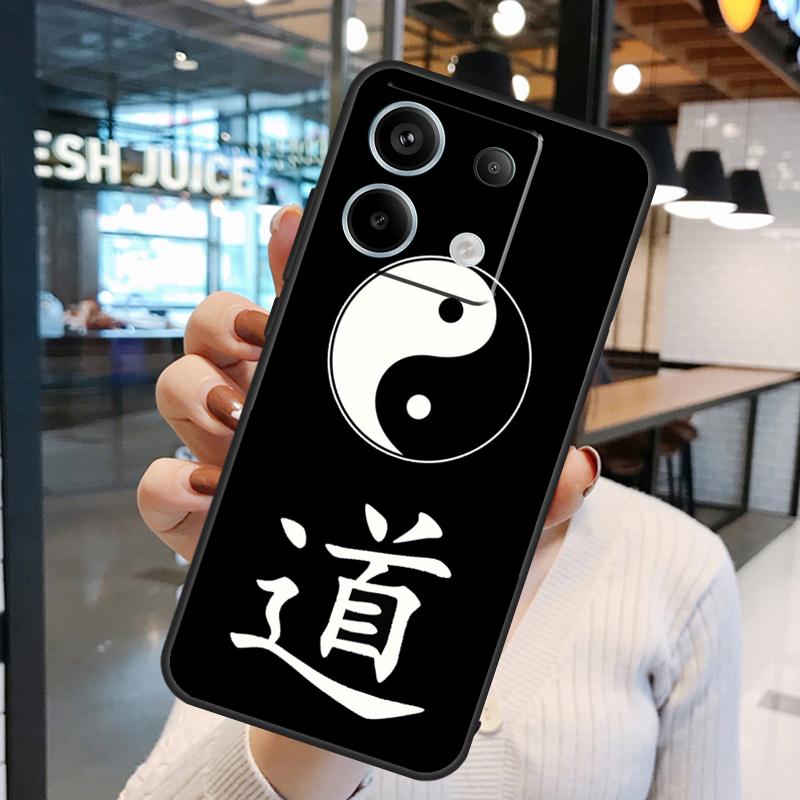 Eight Diagrams Taiji Yin Yang Cover For Xiaomi Redmi Note 13 Pro 12 11 9 10 Pro 9S 10S 11S 12S Redmi 12 10C 12C 13C Case