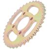 428 Model 37 Teeth Chain Wheel Steel Crankset Replacement 4 Hole for Electric Tricycle Kart